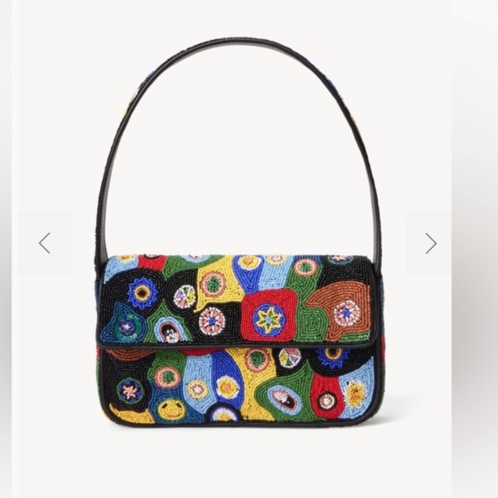 STAUD Beaded Tommy Bag